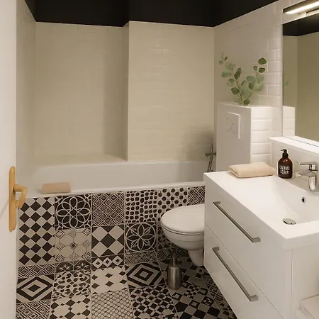 Charming Getaway In Le Marais - Oberkampf Working & Living Apartment *